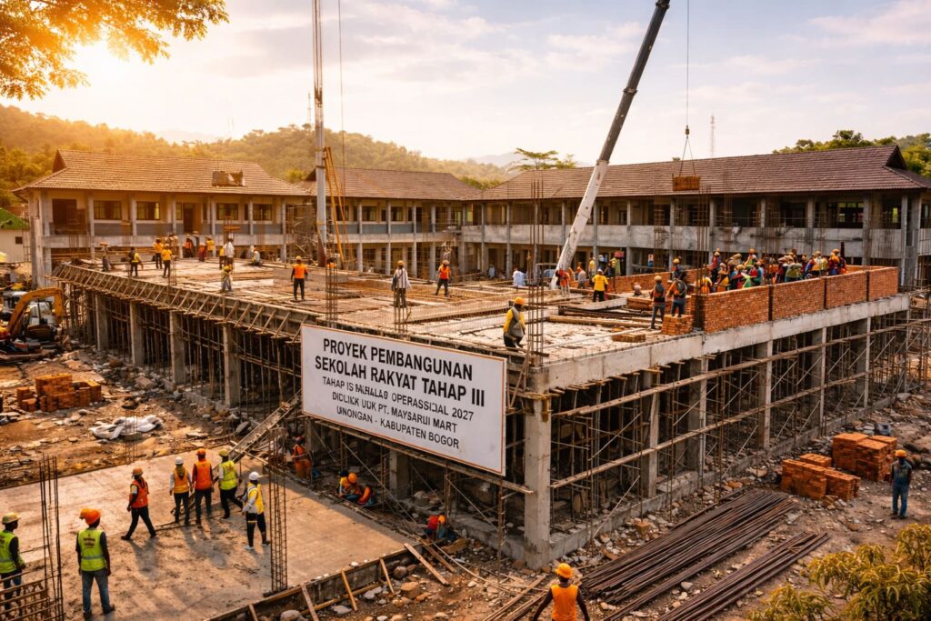 Proyek Pembangunan Sekolah di Jakarta